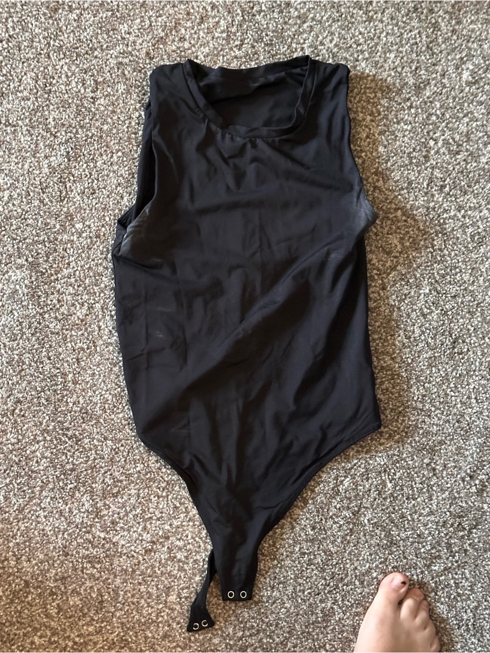 Black Women’s Sleeveless Bodysuit